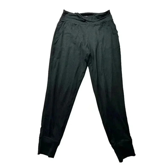 Lole Joggers Adult‎ Medium Black Drawstring Casual Women's Lightweight - Picture 1 of 5